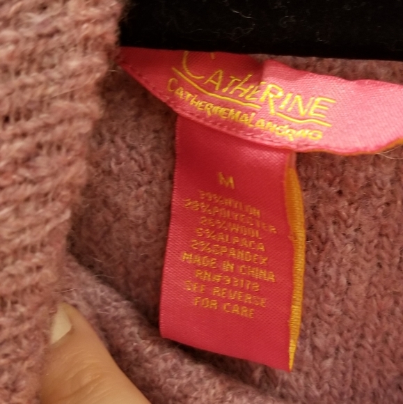 Catherine Malandrino Cozy Eyelash Knit Turtleneck - Picture 5 of 8